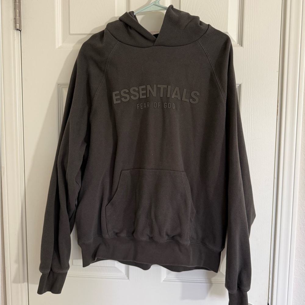 Fear of God Essentials men’s black Hoodie